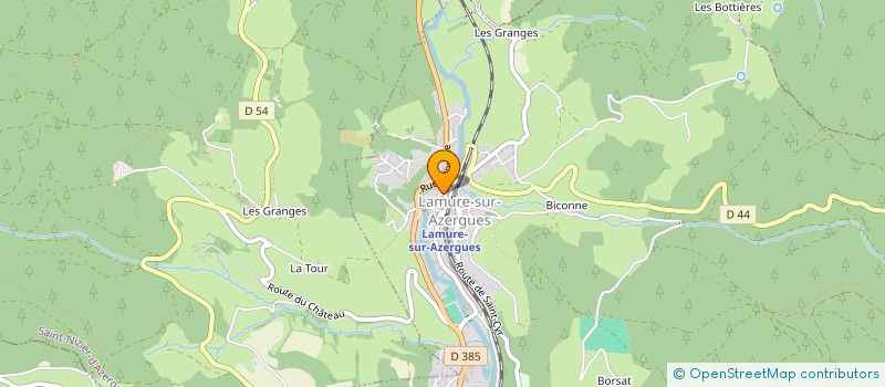 localisation de l'entreprise OFFICE DE TOURISME DE HAUTE AZERGUES à LAMURE-SUR-AZERGUES