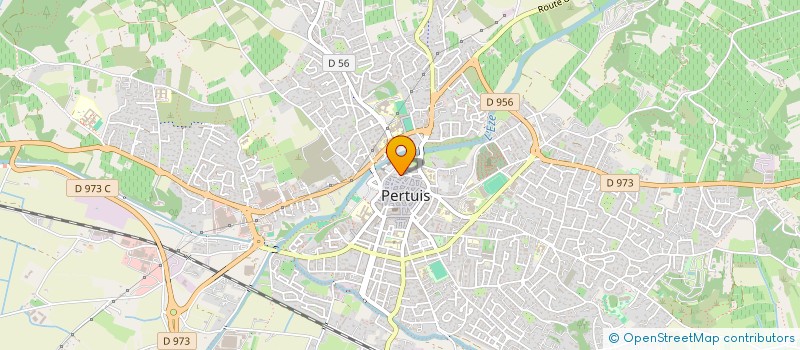 localisation de l'entreprise OFFICE DE TOURISME DE PERTUIS  PERTUIS