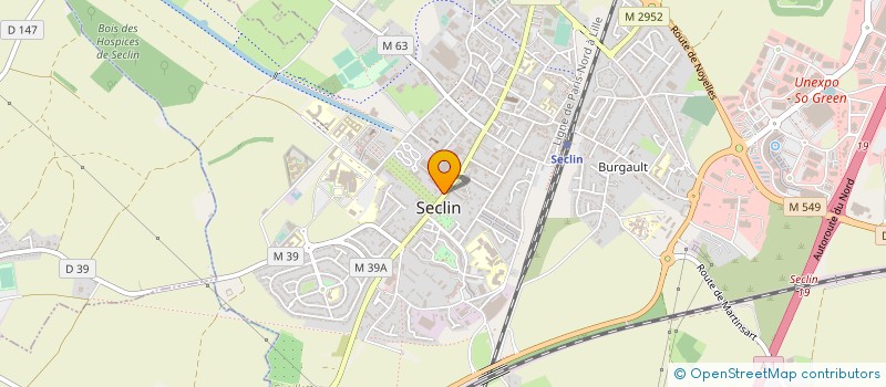 localisation de l'entreprise OFFICE DE TOURISME DE SECLIN à SECLIN
