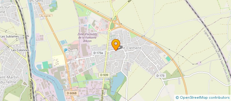 localisation de l'entreprise OFFICE DE TOURISME DE SENS ET DU SENONAIS  SENS