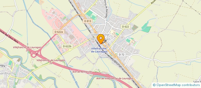 localisation de l'entreprise OFFICE DE TOURISME DE VILLEFRANCHE DE LAURAGAIS  VILLEFRANCHE-DE-LAURAGAIS