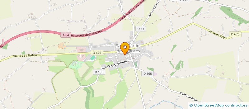 localisation de l'entreprise OFFICE DE TOURISME DES GORGES DE LA VIRE à SOULEUVRE EN BOCAGE