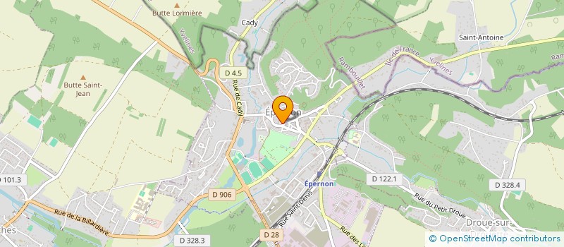 localisation de l'entreprise OFFICE DE TOURISME DES PORTES EURELIENNES D ILE DE FRANCE à EPERNON