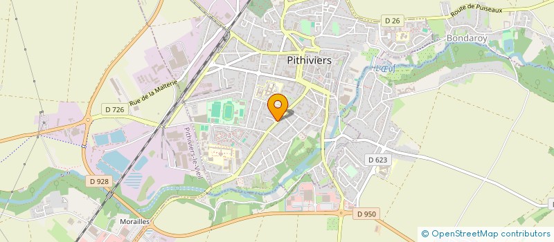 localisation de l'entreprise OFFICE DE TOURISME DU GRAND PITHIVERAIS  PITHIVIERS