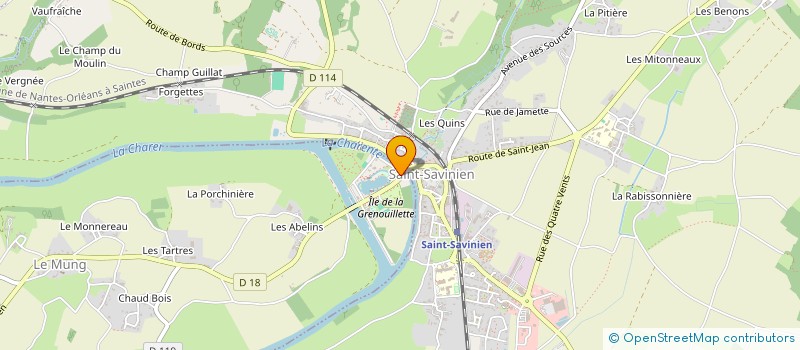 localisation de l'entreprise OFFICE DE TOURISME DU PAYS SAVINOIS  LE MUNG