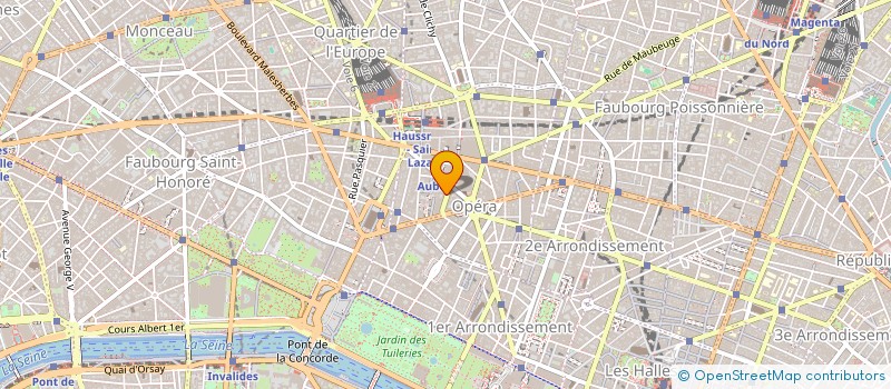 localisation de l'entreprise OFFICE DE TOURISME DU PORTUGAL  PARIS