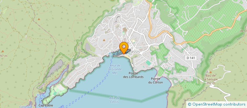 localisation de l'entreprise OFFICE DE TOURISME ET DES CONGRES à CASSIS