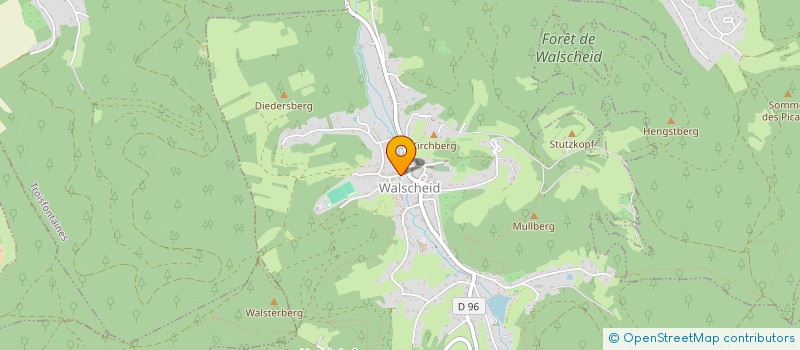 localisation de l'entreprise OFFICE DE TOURISME INTERCOMMUNAL DE LA VALLEE DE LA BIEVRE  TROISFONTAINES