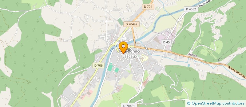 localisation de l'entreprise OFFICE DE TOURISME LASCAUX DORDOGNE VALLEE VEZERE à MONTIGNAC-LASCAUX