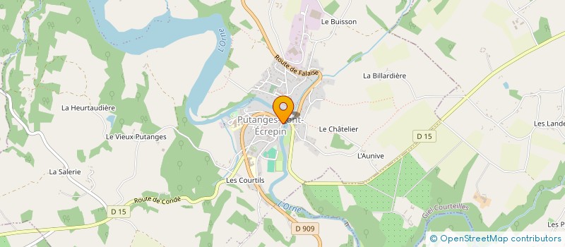 localisation de l'entreprise OFFICE DE TOURISME - SYNDICAT D INITIATIVE DU PAYS DE PUTANGES à PUTANGES-LE-LAC