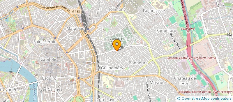 localisation de l'entreprise OFFICE DEFENSE EXPERTISE POUR ASSURES à TOULOUSE