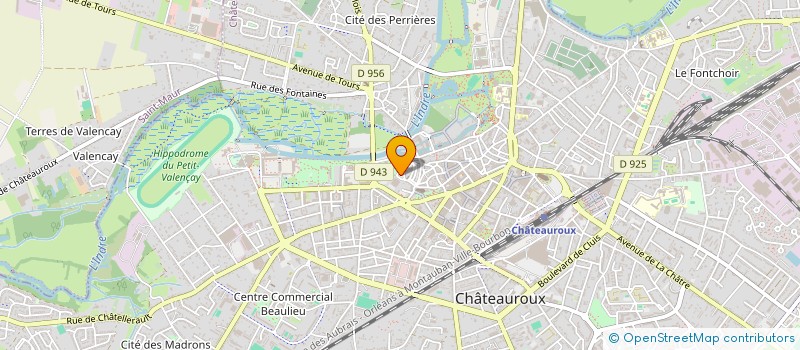 localisation de l'entreprise OFFICE DEPART ANIMATION SOCIO EDUCATIVE à CHATEAUROUX