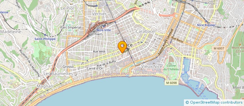 localisation de l'entreprise OFFICE DEPARTEMENTAL BATIMENT  NICE