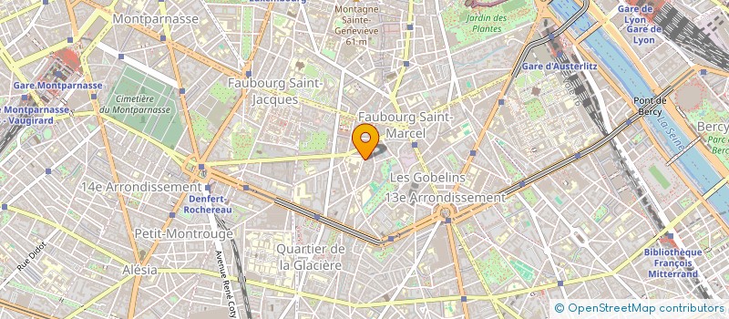 localisation de l'entreprise OFFICE DES DEMENAGEURS PARISIENS à PARIS