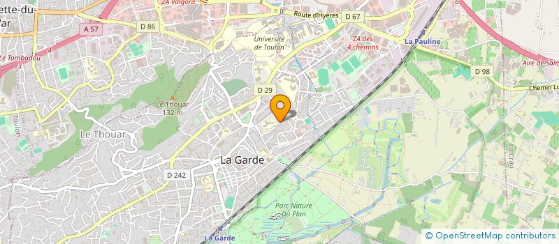 localisation de l'entreprise OFFICE DES ECHANGES AVEC L'UKRAINE ( O.E.U ) à LA GARDE