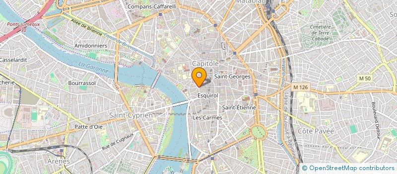 localisation de l'entreprise OFFICE DES GREFFIERS ASSOCIES DU TRIBUNAL DE COMMERCE DE TOULOUSE  TOULOUSE