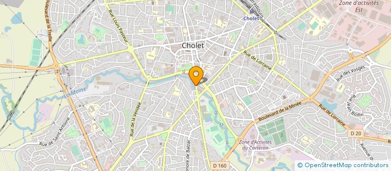 localisation de l'entreprise OFFICE DES RETRAITES ET PERSONNES AGEES à CHOLET