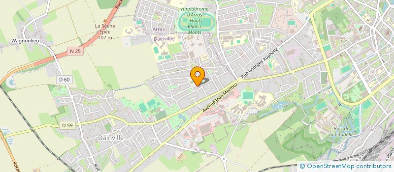 localisation de l'entreprise OFFICE DES SPORTS D'ARRAS à ARRAS