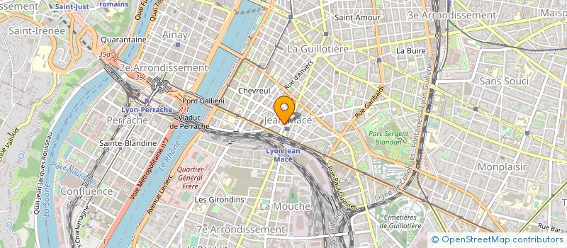 localisation de l'entreprise OFFICE DES SPORTS DU 7EME ARRONDISSEMENT DE LA VILLE DE LYON  LYON