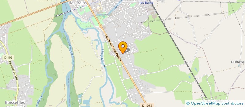 localisation de l'entreprise OFFICE DES SPORTS ET DES LOISIRS  MONTROND-LES-BAINS