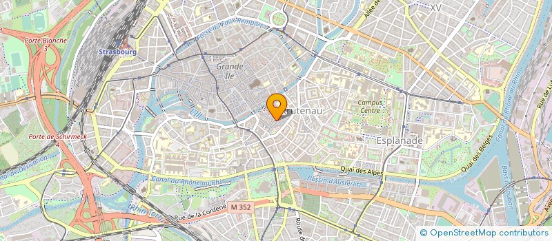 localisation de l'entreprise OFFICE DES SPORTS VILLE STRBG à STRASBOURG