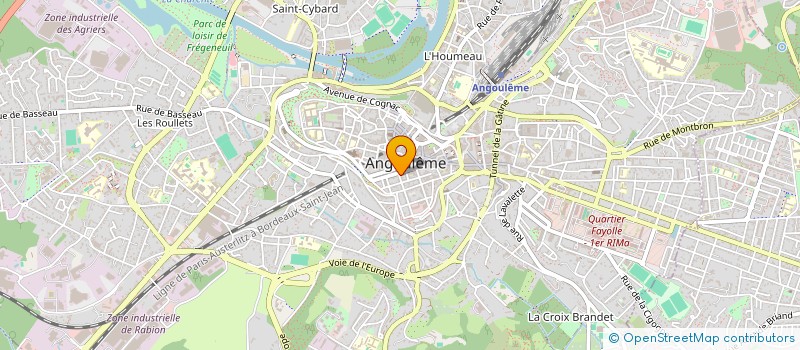 localisation de l'entreprise OFFICE DES VALOIS à ANGOULEME