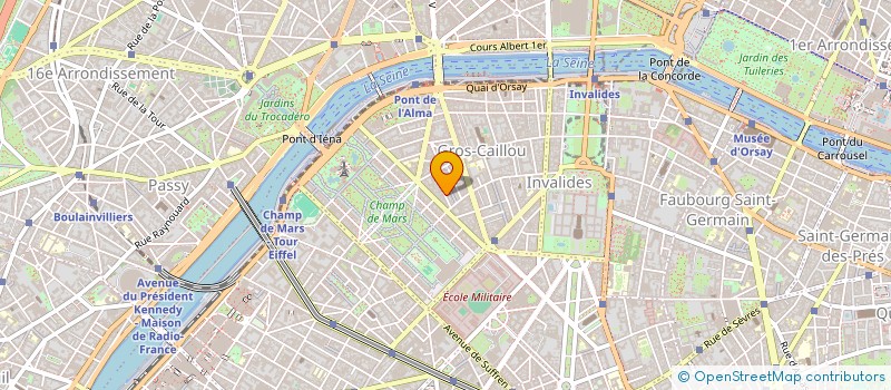 localisation de l'entreprise OFFICE DIFFUSION INFORMAT COMMUNICATION  PARIS