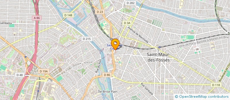 localisation de l'entreprise OFFICE DIRECT LOCATAIRES PROPRIETAIRES à SAINT-MAUR-DES-FOSSES