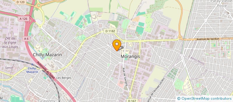 localisation de l'entreprise OFFICE DU DEBARRAS à MORANGIS
