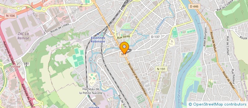 localisation de l'entreprise OFFICE DU LOGEMENT à CORBEIL-ESSONNES
