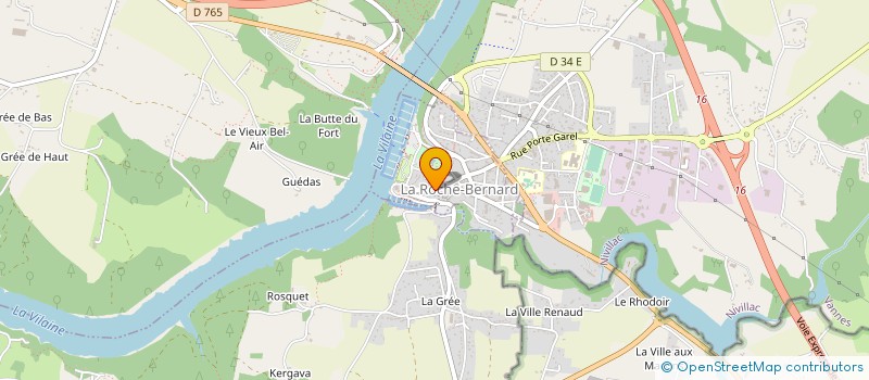 localisation de l'entreprise OFFICE DU TOURISME à LA ROCHE-BERNARD