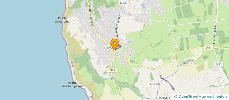 localisation de l'entreprise OFFICE DU TOURISME à CAROLLES
