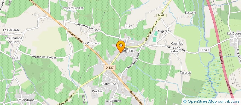 localisation de l'entreprise OFFICE DU TOURISME  BOURG