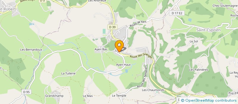 localisation de l'entreprise OFFICE DU TOURISME D'AGEN  AYEN