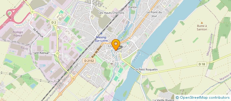 localisation de l'entreprise OFFICE DU TOURISME DE MEUNG SUR LOIRE à MEUNG-SUR-LOIRE