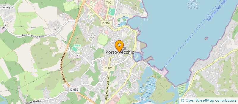 localisation de l'entreprise OFFICE DU TOURISME DE PORTO VECCHIO à PORTO-VECCHIO