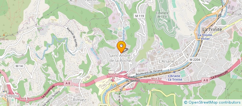 localisation de l'entreprise OFFICE DU TOURISME DE ST ANDRE  SAINT-ANDRE-DE-LA-ROCHE