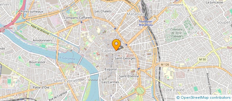 localisation de l'entreprise OFFICE DU TOURISME DE TOULOUSE à TOULOUSE
