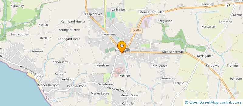 localisation de l'entreprise OFFICE DU TOURISME DU HAUT PAYS BIGOUDEN à PLOZEVET