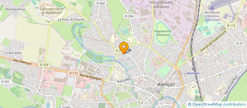 localisation de l'entreprise OFFICE DU TOURISME DU PAYS D ALENCON à ALENCON