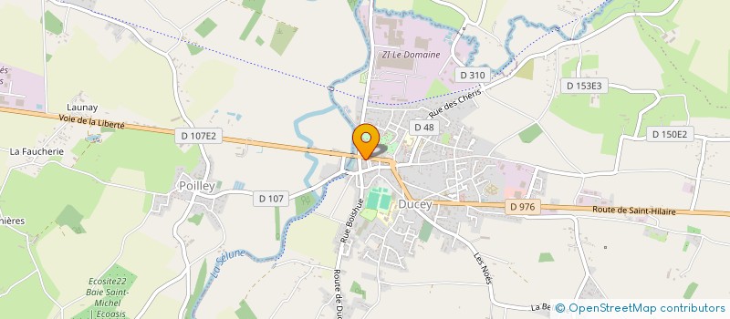 localisation de l'entreprise OFFICE DU TOURISME DUCEY  DUCEY-LES CHERIS