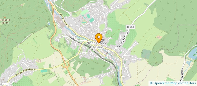 localisation de l'entreprise OFFICE DU TOURISME SI à NIEDERBRONN-LES-BAINS