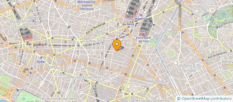 localisation de l'entreprise OFFICE EDITION RELATIONS SOCIALES  PARIS
