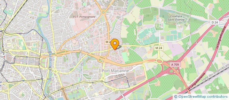 localisation de l'entreprise OFFICE EUROPEEN DE L IMMOBILIER à MONTPELLIER