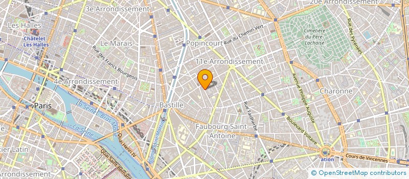 localisation de l'entreprise OFFICE FRANCAIS DE DEPANNAGES  PARIS