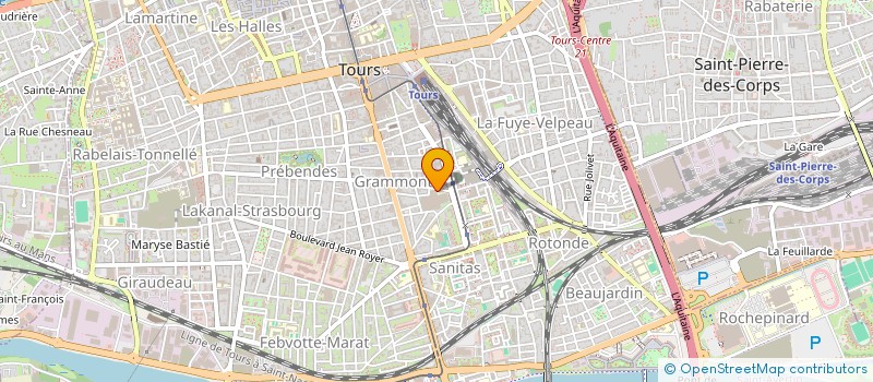 localisation de l'entreprise OFFICE FRANCAIS DE TRANSACTIONS à TOURS