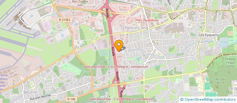 localisation de l'entreprise OFFICE FRANCAIS DES ASSURES REUNIS  MERIGNAC