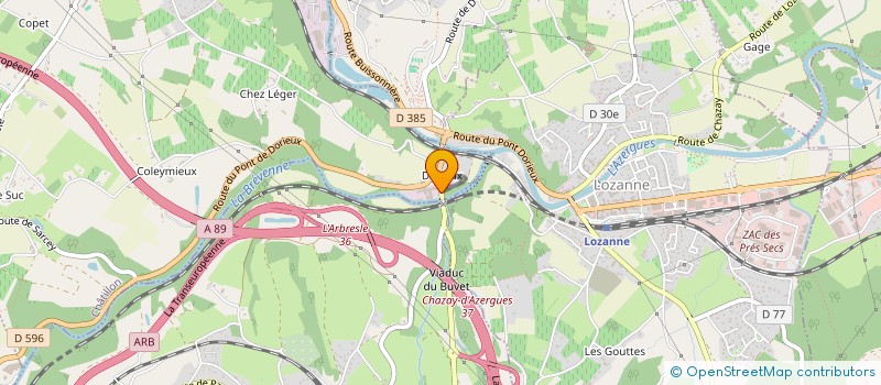 localisation de l'entreprise OFFICE FRANCAIS DU CAOUTCHOUC à CHATILLON