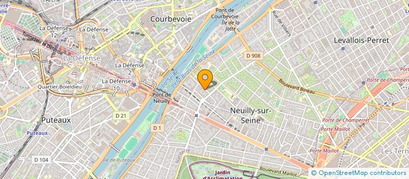 localisation de l'entreprise OFFICE FRANCAIS INTER ENTREPRISES à NEUILLY-SUR-SEINE