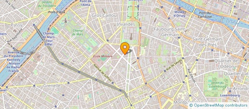 localisation de l'entreprise OFFICE FRANCAIS PHARMACEUTIQUE  PARIS